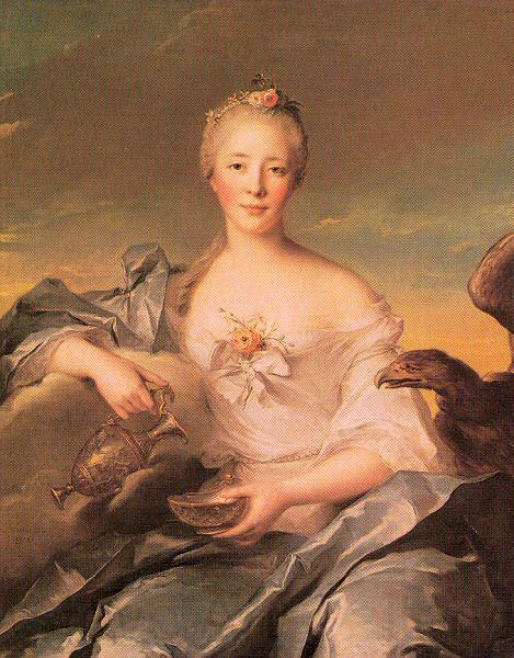 Jean Marc Nattier Madame de Caumartin as Hebe Norge oil painting art